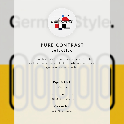 Plakat Geometrična črka s pisanimi kapljicami