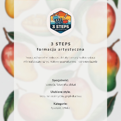 Premium stenski plakat Naravni izdelki na svetlem ozadju