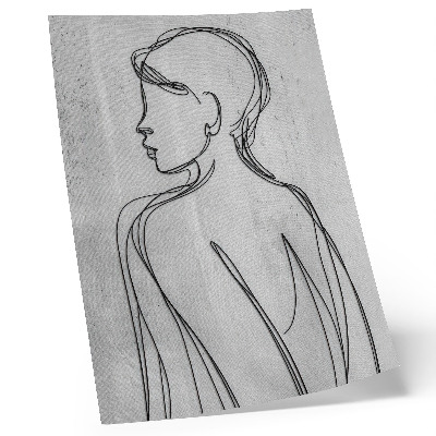 Plakat Prefinjenost linij, modernost, umirjenost, sivina, eleganca