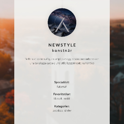 Plakat Barvite hiše zima gore harmonija narava