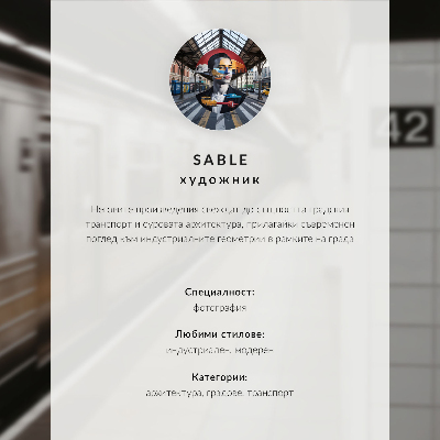Eleganten plakat za dnevno sobo Modri ​​tramvaj deževen dan mestno življenje