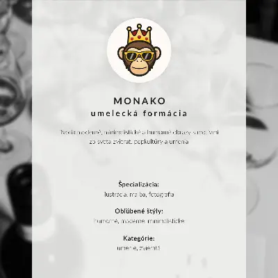 Stenski plakat minimalističen motiv psa v bež in krem barvah