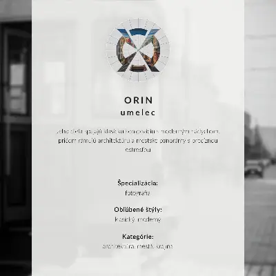 Stenski plakat nočno mesto z odsevom v vodi