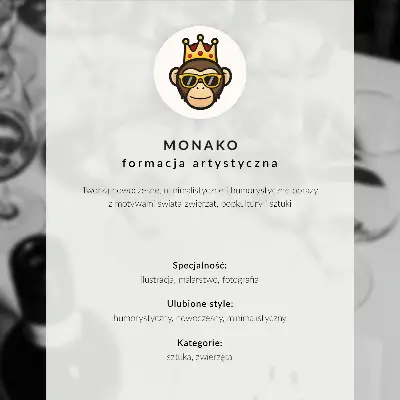 Plakat z motivom ljubkega psa v dinamičnih barvah z drznimi kontrasti
