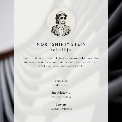 Premium stenski plakat Dirkalnik na stezi, poln dinamike