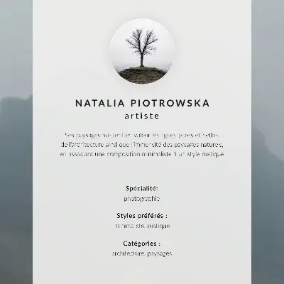 Plakat lesena koča v minimalističnem slogu ob vodi