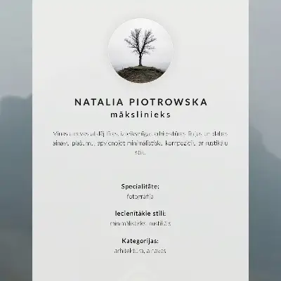 Plakat lesena koča v minimalističnem slogu ob vodi