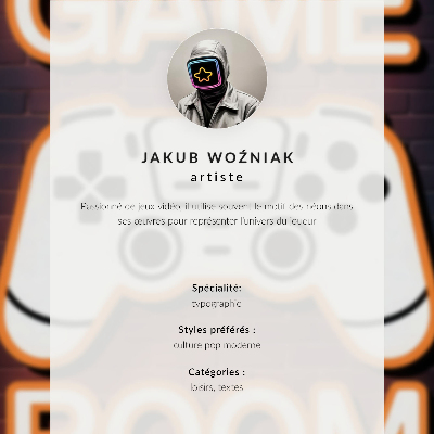 Plakat Neonski kontroler črnega ozadja