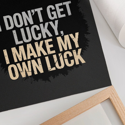 Premium stenski plakat Motivacijski slogan: minimalistično oblikovanje