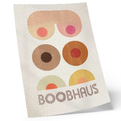 Eleganten plakat za dnevno sobo Grafike v slogu Bauhaus