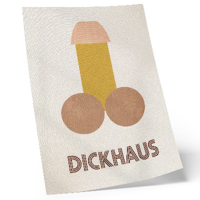 Plakat Grafike v slogu Bauhaus v slogu Dickhausa