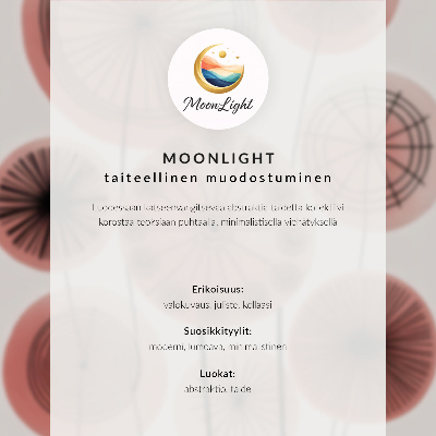 Plakat Kontrastne barve in geometrijske oblike