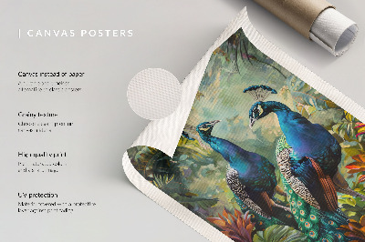 Umetniški tisk na platno Mačka s časopisno bež steno, humorjem in toplino