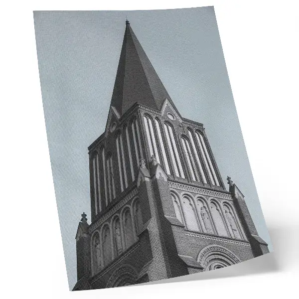 Stenski plakat Visoki gotski stolp premium izvedba