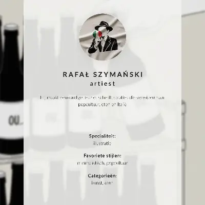 Minimalistična ilustracija črno-bele roke s steklenico eleganten plakat za dnevno sobo
