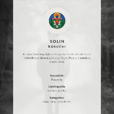 Eleganten plakat za dnevno sobo konj na travniku pod oblaki v jutranji harmoniji narave
