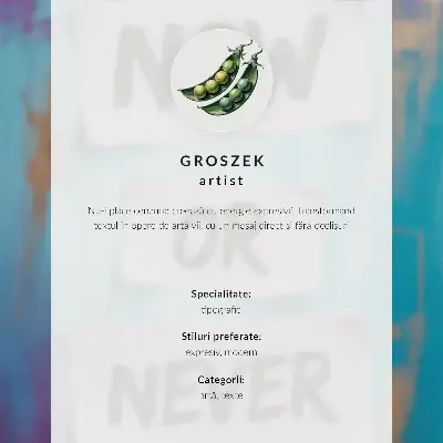 Stenski plakat z navdihujočim besedilom dinamične barve s sodobnim pridihom