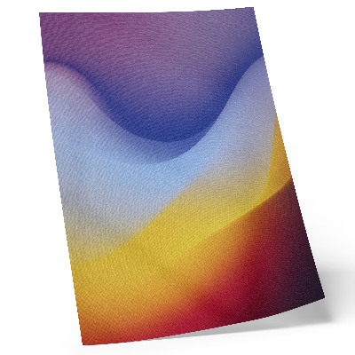Premium stenski plakat Valovi barv, pomirjujoča modernost