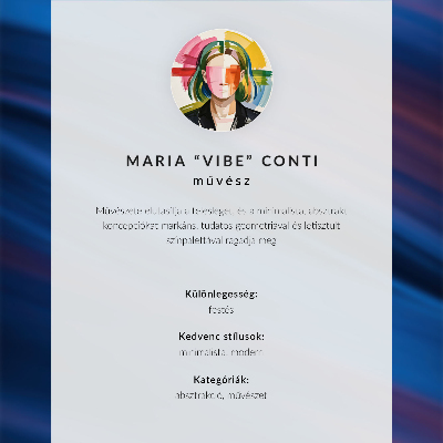Plakat Barvite tonske črte v modernem slogu