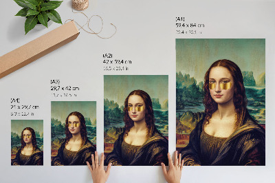 Premium stenski plakat Zlato prekriva tradicijo modernega sloga