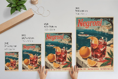 Umetniški tisk na platno Intenzivne barve, počitniško vzdušje, morje, oranžna