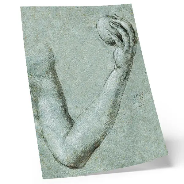 Plakat Evina roka (1507) avtorja Albrechta Dürerja