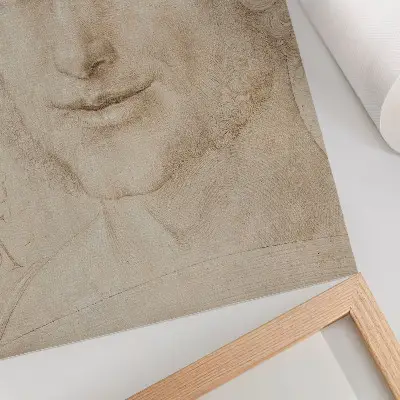 Plakat Glava mladeniča (1503), Albrecht Dürer eleganten dekorativni tisk za dnevno sobo