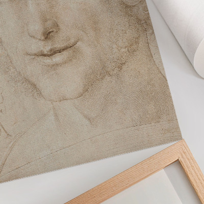Eleganten plakat za dnevno sobo Glava mladeniča (1503), Albrecht Dürer