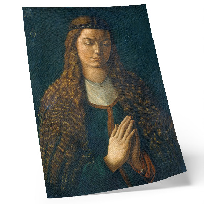 Premium stenski plakat Portret mlade ženske z razpuščenimi lasmi, 1497, Albrecht Dürer