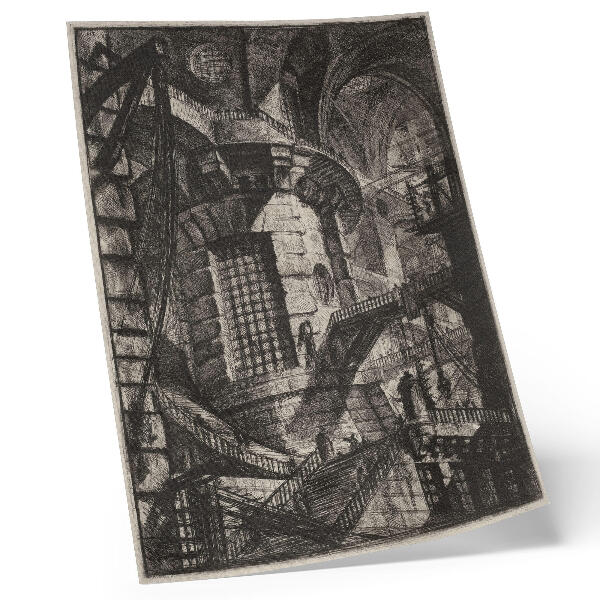 Plakat Okrogli stolp (1780) – Giovanni Battista Piranesi