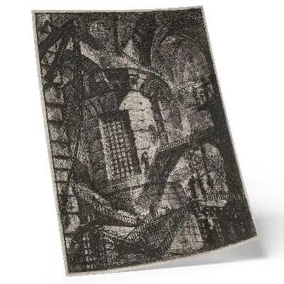 Plakat Okrogli stolp iz leta 1780 avtorja Giovannija Battiste Piranesija