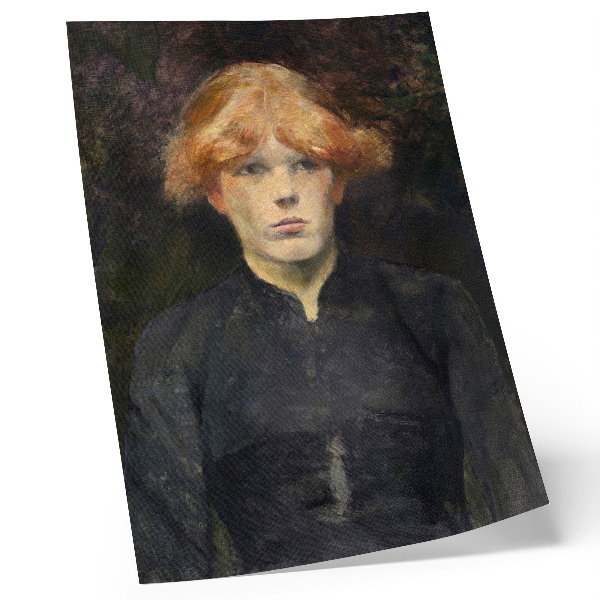 Premium stenski plakat Carmen (ok. 1884) slika visoke ločljivosti Henrija de Toulouse-Lautreca