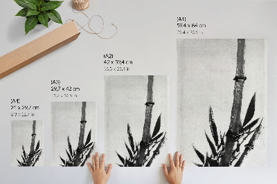 Premium stenski plakat Bambus Katsushika Hokusai (1760–1849) v vintage japonskem slikarstvu