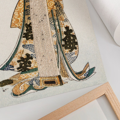 Plakat Japonski Hokusai (1760-1849) v starinskem slogu ukiyo-e