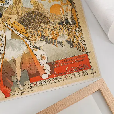 Plakat Sanje (1891) avtorja Théophila Alexandra Steinlena