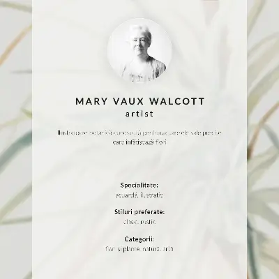 Umetniški tisk na platno Divji ananas (Tillandsia fasciculata) avtorice Mary Vaux Walcott iz leta 1921