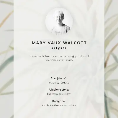 Umetniški tisk na platno Divji ananas (Tillandsia fasciculata) avtorice Mary Vaux Walcott iz leta 1921