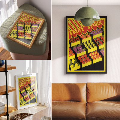 Plakat Sadna trgovina (1936) – avtor Federal Art Project