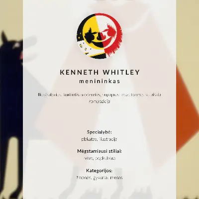 Stenski plakat Nekoč pred davnimi časi avtorja Kennetha Whitleyja iz leta 1936 vrhunski kakovostni tisk
