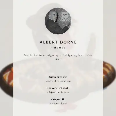 Premium stenski plakat z motivom kače iz leta 1944, delo Alberta Dornea