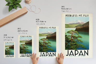 Umetniški tisk na platno Potovanje na Japonsko v tridesetih letih 20. stoletja