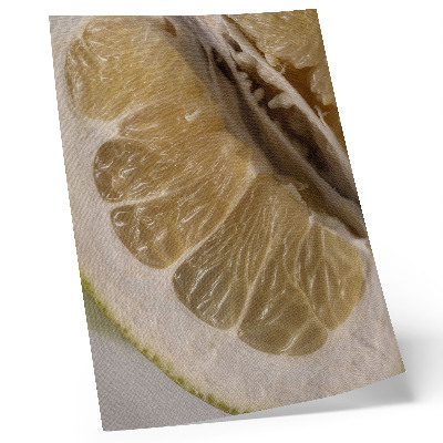 Plakat Rezina citrusov s sočnimi krhlji