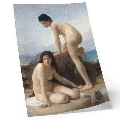 Premium stenski plakat Kopalke, William Adolphe Bouguereau