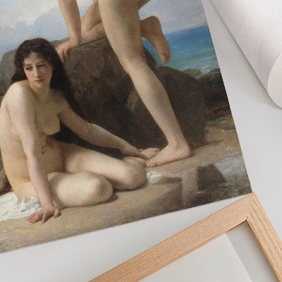 Premium stenski plakat Kopalke, William Adolphe Bouguereau