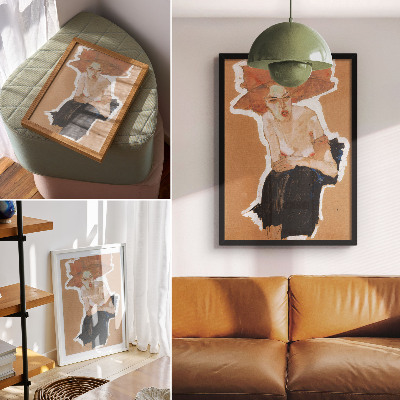 Eleganten plakat za dnevno sobo 