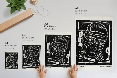 Premium stenski plakat 