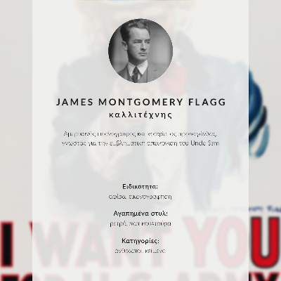 Umetniški tisk na platno Iskanje ameriških vojakov, estetska litografija Jamesa Montgomeryja Flagga