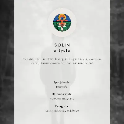 Plakat s teksturo platna los v jutranjem gozdu z meglo