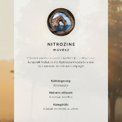 Plakat s teksturo platna Megleni gozdovi, ki izžarevajo mir in skrivnostnost