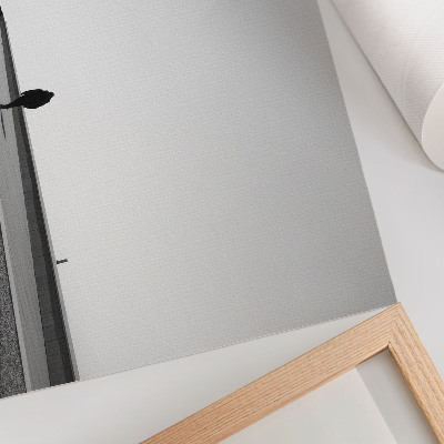 Plakat na platnu Minimalistična silhueta, močne sence, sodoben prostor
